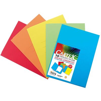Blasetti, Mappe, Pack 10 Cartex Mix (10x) Blasetti, Mappe, Pack 10 Cartex Mix (10x)