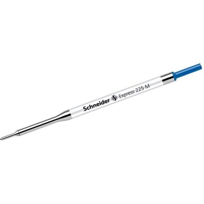 Schneider, Ersatzpatronen + Tintenfass, 10 Express 225 Kugelschreiberminen M blau (Blau, 0.50 mm, 1 Stk.) Schneider, Ersatzpatronen + Tintenfass, 10 Express 225 Kugelschreiberminen M blau (Blau, 0.50 mm, 1 Stk.)