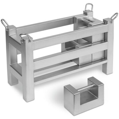 Kern, Feinwaage, Gewichtskorb 50kg M1 für 4x Block - Gesamtgewicht 250kg Kern, Feinwaage, Gewichtskorb 50kg M1 für 4x Block - Gesamtgewicht 250kg
