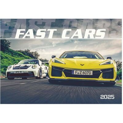 Alpha Edition, Kalender, Fast Car 2025 Bildkalender, 48,5x34cm, Wandkalender mit hochwertigen Motiven für Alpha Edition, Kalender, Fast Car 2025 Bildkalender, 48,5x34cm, Wandkalender mit hochwertigen Motiven für