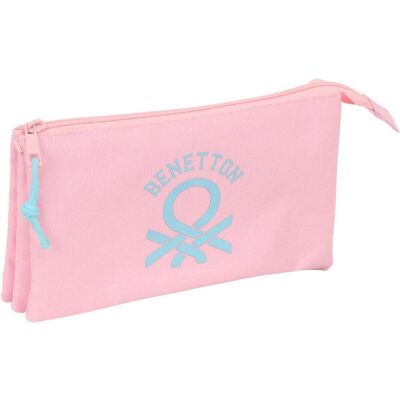 Benetton, Etui, Allzwecktasche Rosa pastel Rosa 22 x 12 x 3 cm Benetton, Etui, Allzwecktasche Rosa pastel Rosa 22 x 12 x 3 cm