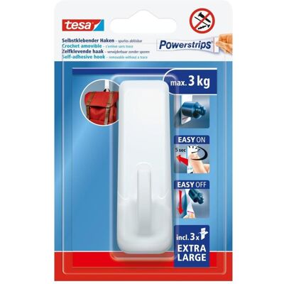 tesa, Klebehaken + Klebenagel, Powerstrips tesa, Klebehaken + Klebenagel, Powerstrips