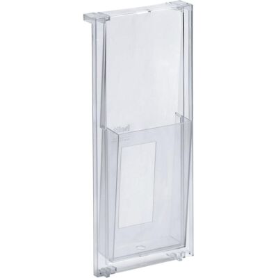 Helit, Prospektständer, Prospekthalter PLACATIV, 1-3 DIN A4, glasklar Fachtiefe: 35 mm, SAN Material (A4) Helit, Prospektständer, Prospekthalter PLACATIV, 1-3 DIN A4, glasklar Fachtiefe: 35 mm, SAN Material (A4)