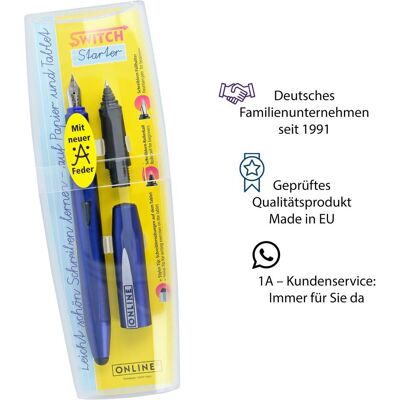 Online, Schreibstifte, Schreibgeräteset Two in One bright blue (1x) Online, Schreibstifte, Schreibgeräteset Two in One bright blue (1x)