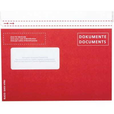 Elco, Lieferscheintasche, Quick Vitro Papier Dokumententaschen Dokumente/Documents postkonform (C5) Elco, Lieferscheintasche, Quick Vitro Papier Dokumententaschen Dokumente/Documents postkonform (C5)
