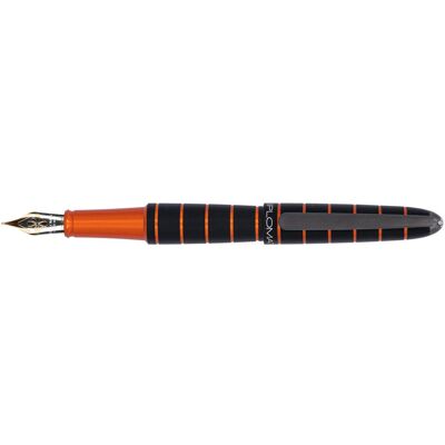 Diplomat, Schreibstifte, Füllhalter Elox ring schwarz/orange 14 kt (1x) Diplomat, Schreibstifte, Füllhalter Elox ring schwarz/orange 14 kt (1x)