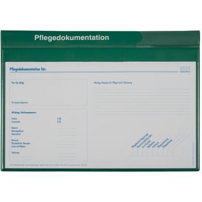 Boi Dokutech, Mappe, Patienten-Dokumentationsmappe System-Line DIN A4 grün (A4, 1x) Boi Dokutech, Mappe, Patienten-Dokumentationsmappe System-Line DIN A4 grün (A4, 1x)