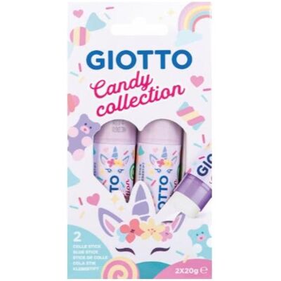 Giotto, Klebestift, Pack 2 Bonbon-Klebestifte Giotto, Klebestift, Pack 2 Bonbon-Klebestifte