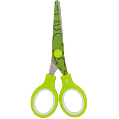 Wedo, Schere, Bastelschere FANTASY Dschungel, rund, 130 mm, grün für Rechtshänder, aus rostfreiem Edelstahl, be (13 cm) Wedo, Schere, Bastelschere FANTASY Dschungel, rund, 130 mm, grün für Rechtshänder, aus rostfreiem Edelstahl, be (13 cm)