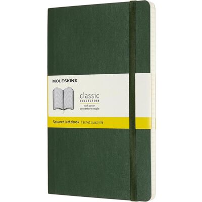 Moleskine, Heft + Block, Notizbuch Classic (A5, Kariert, Weicher Einband) Moleskine, Heft + Block, Notizbuch Classic (A5, Kariert, Weicher Einband)