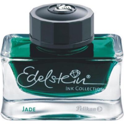Pelikan Ersatzpatronen + Tintenfass, Tintenglas Edelstein Jade (Grün, Türkis, 1 Stk.) Pelikan Ersatzpatronen + Tintenfass, Tintenglas Edelstein Jade (Grün, Türkis, 1 Stk.)