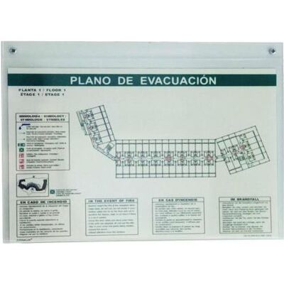 Archivo 2000, Prospektständer, Wanddisplay 20803 CS TP TT PS (Polystyrol) Transparent (A3 quer) Archivo 2000, Prospektständer, Wanddisplay 20803 CS TP TT PS (Polystyrol) Transparent (A3 quer)