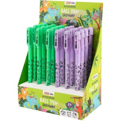 Easy, Schreibtisch Accessoire, Blauer löschbarer Stift (24 Stück) EINFACH Easy, Schreibtisch Accessoire, Blauer löschbarer Stift (24 Stück) EINFACH
