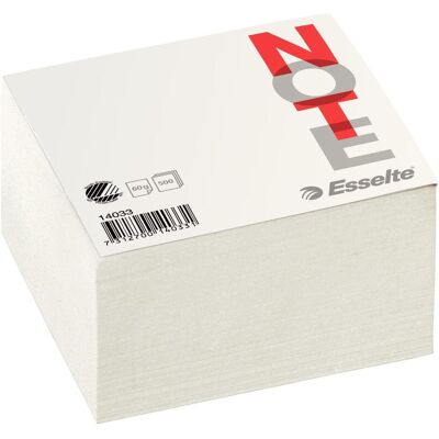 Esselte Haftnotiz, Würfelblock (100 x 100 mm) Esselte Haftnotiz, Würfelblock (100 x 100 mm)