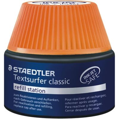 Staedtler Ersatzpatronen + Tintenfass, Nachfüllstation Textsurfer (Orange, 4 Stk.) Staedtler Ersatzpatronen + Tintenfass, Nachfüllstation Textsurfer (Orange, 4 Stk.)