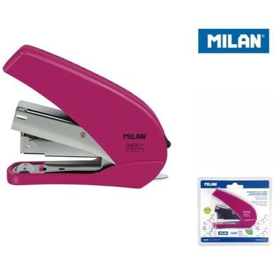 Milan, Heftgerät, Heftgerät 9 cm, energiesparend, rosa Milan, Heftgerät, Heftgerät 9 cm, energiesparend, rosa