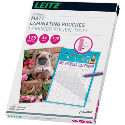 Leitz, Laminierfolie, iLAM (A4, 100 Stk., 125 µm) Leitz, Laminierfolie, iLAM (A4, 100 Stk., 125 µm)