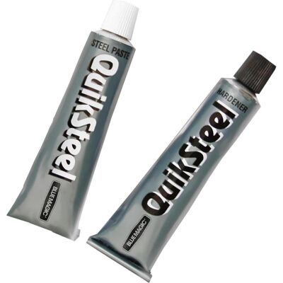 Quiksteel, Klebstoff, Zwei-Komponentenkleber 17002EU 72 g (72 g) Quiksteel, Klebstoff, Zwei-Komponentenkleber 17002EU 72 g (72 g)