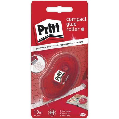 Pritt, Korrekturmittel, permanent klebeband, 8,4 mm x 10 m, blister Pritt, Korrekturmittel, permanent klebeband, 8,4 mm x 10 m, blister