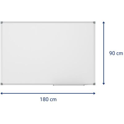 Maul, Präsentationstafel, Whiteboard standard 6453084 90x180cm (180 x 90 cm) Maul, Präsentationstafel, Whiteboard standard 6453084 90x180cm (180 x 90 cm)