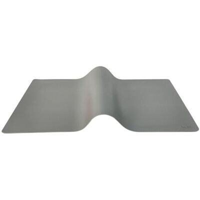 Helit, Unterlage, Schreibtischunterlage Kunststoff grau (80 x 40 cm) Helit, Unterlage, Schreibtischunterlage Kunststoff grau (80 x 40 cm)