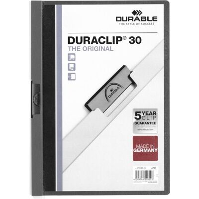 Durable, Mappe, DURACLIP 30 25 ST 220057 (A4, 25x) Durable, Mappe, DURACLIP 30 25 ST 220057 (A4, 25x)