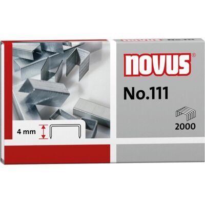 Novus, Büroklammer, Heftklammern (2000x) Novus, Büroklammer, Heftklammern (2000x)