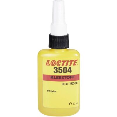 Loctite, Klebstoff, 3504 UV-Kleber 195538 50 ml (50 ml) Loctite, Klebstoff, 3504 UV-Kleber 195538 50 ml (50 ml)