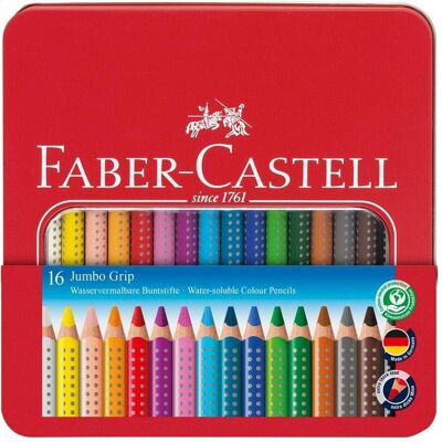 Faber-Castell, Malstifte, Jumbo Grip (16x) Faber-Castell, Malstifte, Jumbo Grip (16x)
