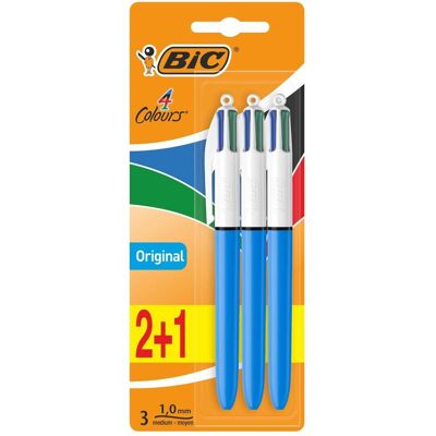 Bic, Schreibstifte, Kugelschreiber (3x) Bic, Schreibstifte, Kugelschreiber (3x)