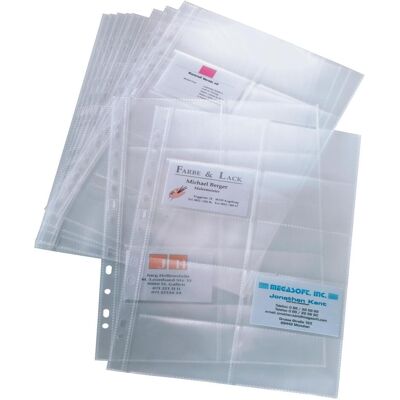 Sigel, Kartenaufbewahrung, Hüllen für Vistenkarten-Ringbuch Sigel, Kartenaufbewahrung, Hüllen für Vistenkarten-Ringbuch