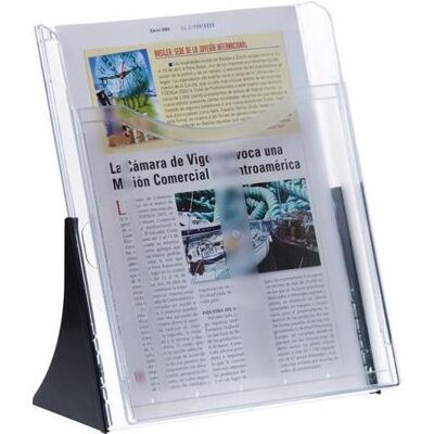 Archivo 2000, Prospektständer, Broschürenständer 6101 CS TP PS (Polystyrol) Transparent (A4 hoch) Archivo 2000, Prospektständer, Broschürenständer 6101 CS TP PS (Polystyrol) Transparent (A4 hoch)