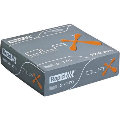 Esselte Büroklammer, Rapid DUAX, 1000 vnt. (21808300) (1000x) Esselte Büroklammer, Rapid DUAX, 1000 vnt. (21808300) (1000x)