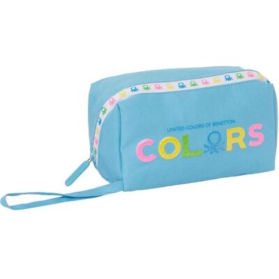 Benetton, Etui, Frühlingshimmelblaue Schultasche Benetton, Etui, Frühlingshimmelblaue Schultasche