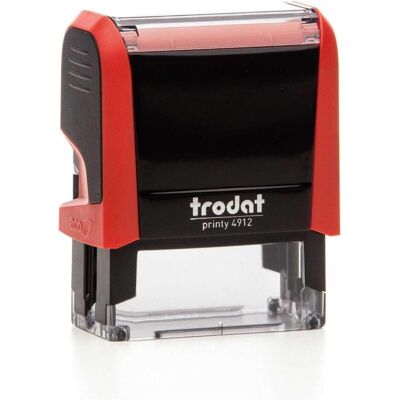 Trodat Printy 4.0 4912 - Stempel mit 5 Zeilen, 47x18mm Trodat Printy 4.0 4912 - Stempel mit 5 Zeilen, 47x18mm
