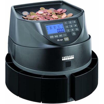 ratiotec, Geldzähler, Coinsorter CS 250 (Münzzähler) ratiotec, Geldzähler, Coinsorter CS 250 (Münzzähler)