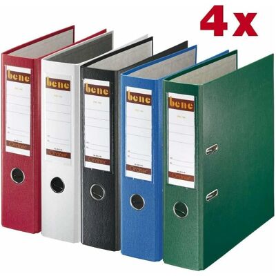 Bene, Ordner, 20 No1 POWER Ordner farbsortiert Kunststoff 8,0 cm DIN A4 (A4, 80 mm, 20 Stk.) Bene, Ordner, 20 No1 POWER Ordner farbsortiert Kunststoff 8,0 cm DIN A4 (A4, 80 mm, 20 Stk.)
