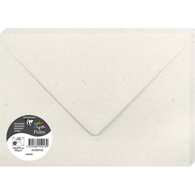 Clairefontaine, Briefumschlag, Natura (C5, 20x) Clairefontaine, Briefumschlag, Natura (C5, 20x)