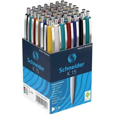 Schneider, Schreibstifte, Automatikfüller K 15, 0,5 mm, Gehäuse in verschiedenen Farben, blau (50x) Schneider, Schreibstifte, Automatikfüller K 15, 0,5 mm, Gehäuse in verschiedenen Farben, blau (50x)