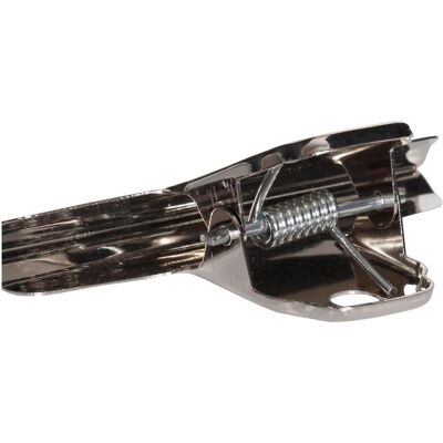 Maul, Büroklammer, Briefklemmer aus Stahl, Farbe: nickel, Breite: 75 mm Klemmweite: 25 mm, kräftige Spiralfeder, zum Au (10x) Maul, Büroklammer, Briefklemmer aus Stahl, Farbe: nickel, Breite: 75 mm Klemmweite: 25 mm, kräftige Spiralfeder, zum Au (10x)
