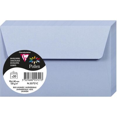 Clairefontaine, Briefumschlag, Umschläge (90x140mm, 20x) Clairefontaine, Briefumschlag, Umschläge (90x140mm, 20x)