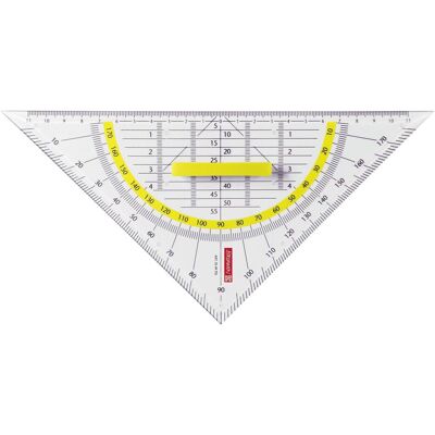 Baier & Schneider, Lineal, Geometrie-Dreieck (22 cm, Kunststoff) Baier & Schneider, Lineal, Geometrie-Dreieck (22 cm, Kunststoff)