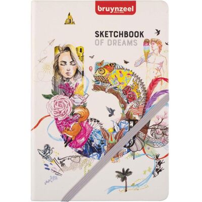 Bruynzeel, Heft + Block, Sketchbook of dreams A5 80 sheets (A5, Blanko) Bruynzeel, Heft + Block, Sketchbook of dreams A5 80 sheets (A5, Blanko)