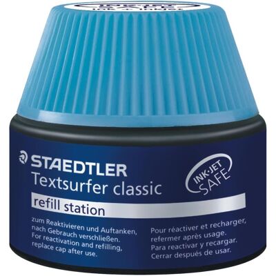 Staedtler Ersatzpatronen + Tintenfass, Nachfüllstation Textsurfer (Blau, 4 Stk.) Staedtler Ersatzpatronen + Tintenfass, Nachfüllstation Textsurfer (Blau, 4 Stk.)