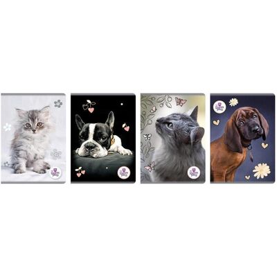 Beniamin, Heft + Block, Notizbuch A5/80K The Sweet Pets Linie (5 Stück) (A5, Liniert) Beniamin, Heft + Block, Notizbuch A5/80K The Sweet Pets Linie (5 Stück) (A5, Liniert)