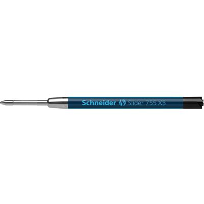 Schneider, Ersatzpatronen + Tintenfass, Grossraummine Slider 755 (Schwarz, 1.40 mm, 10 Stk.) Schneider, Ersatzpatronen + Tintenfass, Grossraummine Slider 755 (Schwarz, 1.40 mm, 10 Stk.)