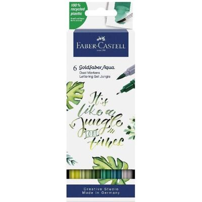 Faber-Castell, Marker, Goldfaber Aqua Dual Marker (6x) Faber-Castell, Marker, Goldfaber Aqua Dual Marker (6x)