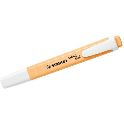 STABILO, Marker, Textmarker - swing cool Pastel - 10er Pack - Sanftes Orange (10x) STABILO, Marker, Textmarker - swing cool Pastel - 10er Pack - Sanftes Orange (10x)