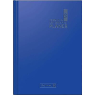 Brunnen, Agenda, Lehrerkalender 2026/2027 Termin- & Unterrichtsplaner A4, Kunststoff, blau (A4, 1 Woche / 2 Seiten) Brunnen, Agenda, Lehrerkalender 2026/2027 Termin- & Unterrichtsplaner A4, Kunststoff, blau (A4, 1 Woche / 2 Seiten)