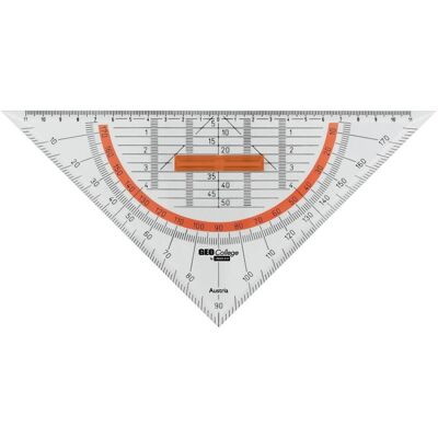 Aristo Lineal, Geometriedreieck (25 cm, Kunststoff) Aristo Lineal, Geometriedreieck (25 cm, Kunststoff)